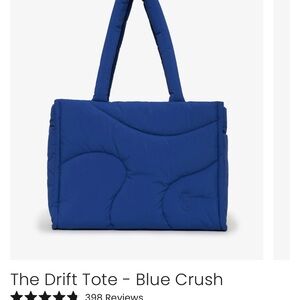 The Drift Tote - Vibrant Blue by [Brand]